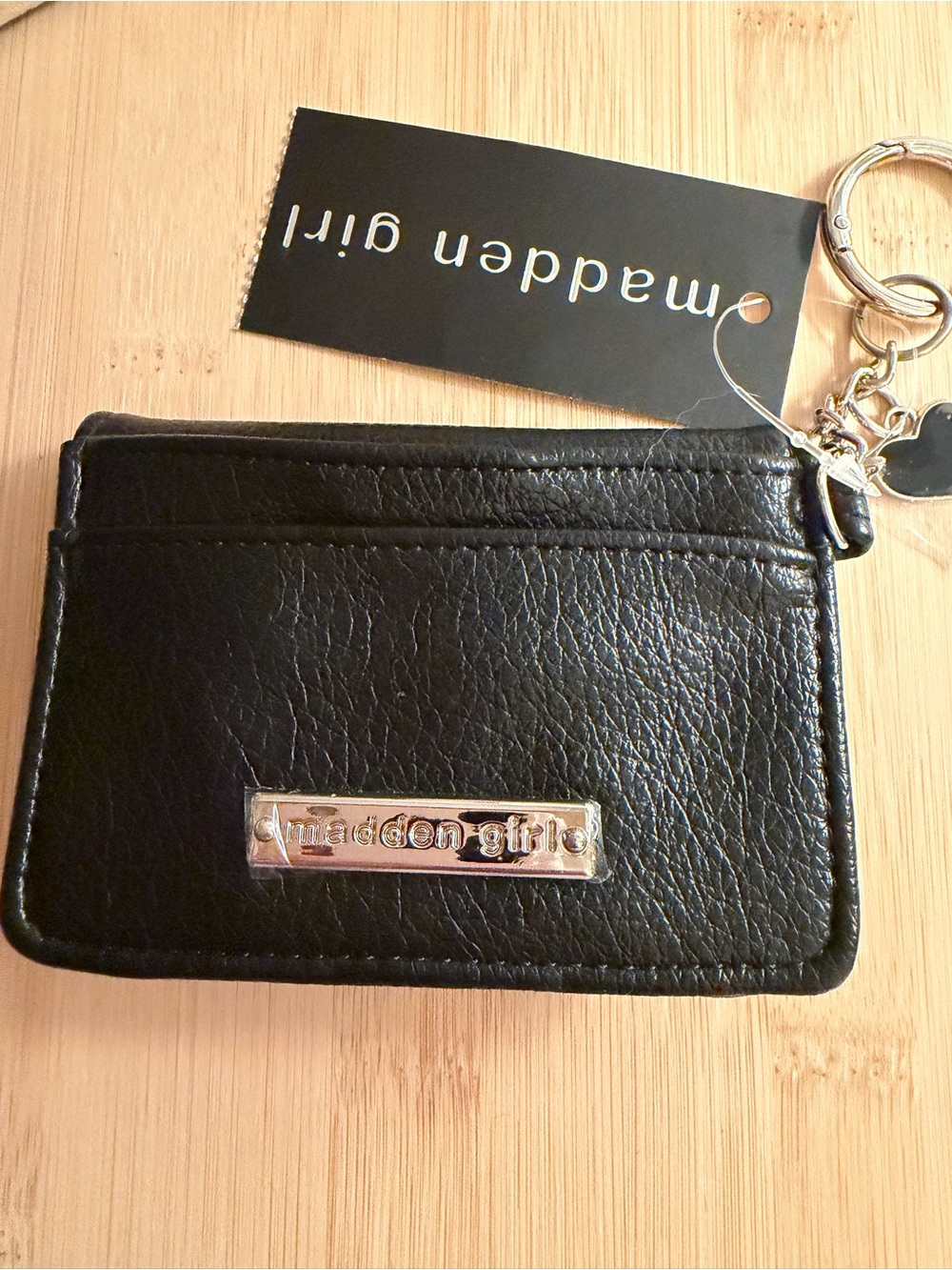 NWT Madden Girl snap wallet with charms